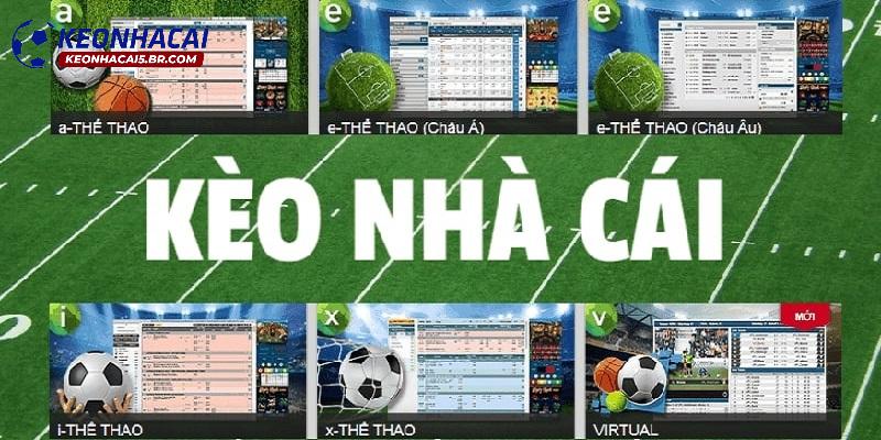 Một số loại kèo bóng đá nhà cái phổ biến hiện nay Một số loại kèo bóng đá nhà cái phổ biến hiện nay